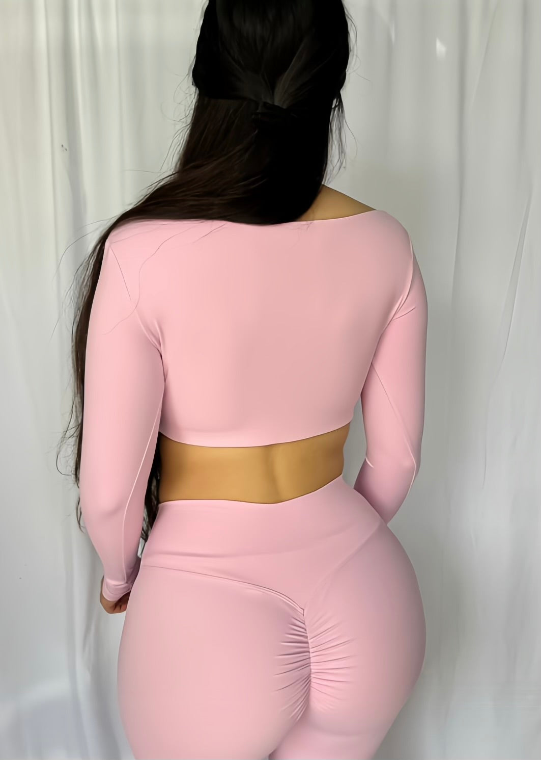 Long Sleeve Crop Top